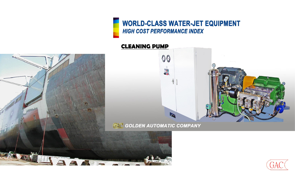 Ultra-High Pressure Water Jet Cleaning for Large Ships